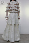 MUTEDANCE diamond -shaped double skirt MD22FW29 PM54